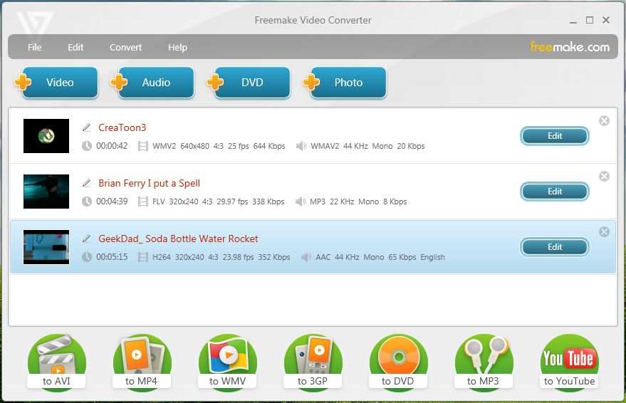        Freemake Video Converter 4.1.9.55