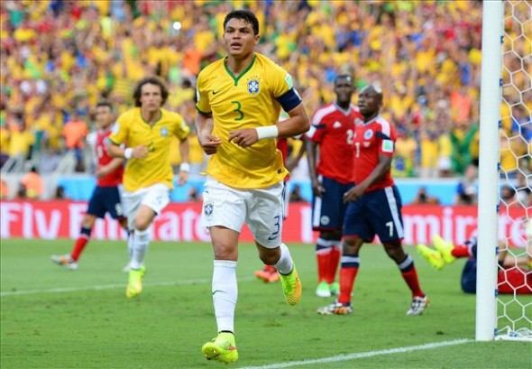 اهداف مباراة البرازيل وكولومبيا 2-1