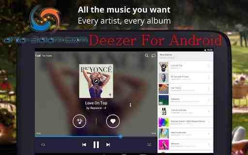 افضل تطبيق تحميل أغاني واستماع الموسيقا Deezer على الأندرويد