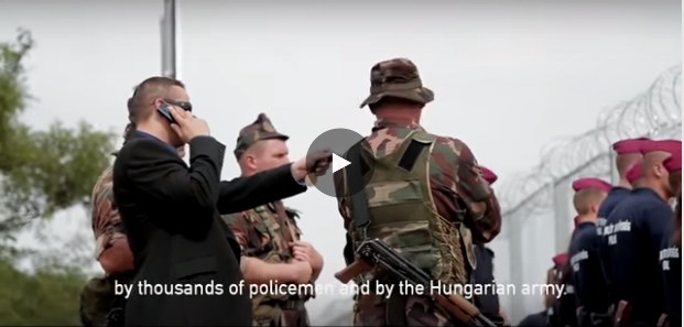 فيديو عمدة مدينة هنغارية يهدد اللاجئين بطريقة مرعبة