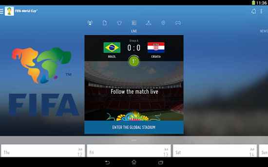 تطبيق فيفا لاخبار الرياضة والمباريات على الاندرويد من الاتحاد الدولي