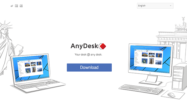 برنامج AnyDesk تحكم عن بعد بأجهزة الكمبيوتر بسهولة
