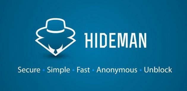 تطبيق بروكسي Hideman VPN شبكات إفتراضية خصوصية للاندرويد