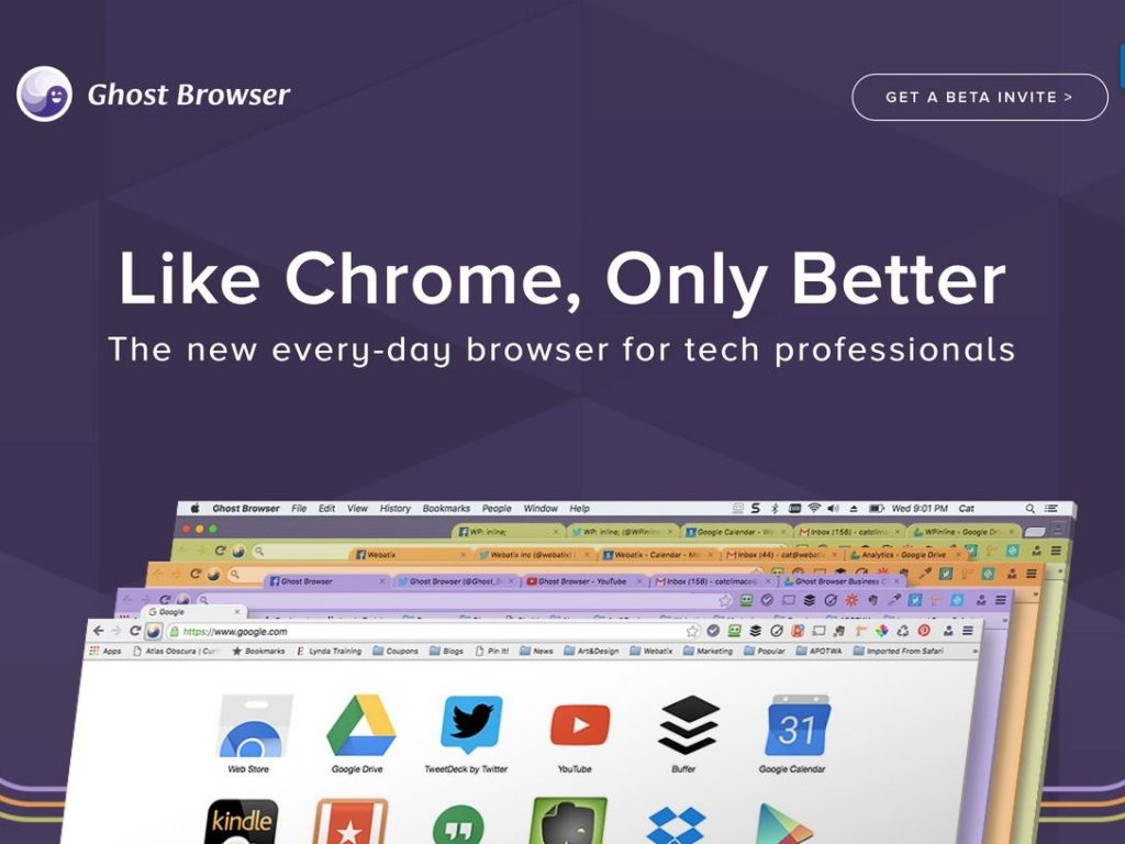 تحميل المتصفح الشبح GhostBrowser