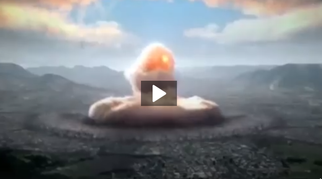 فيديو الانفجار النووي شاهد قوة القنبلة النووية التي ألقيت على هيروشيما