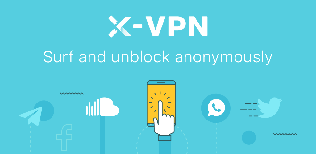 بروكسي مجاني, تطبيق x-vpn