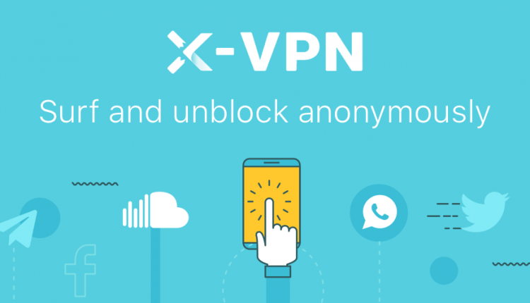 بروكسي مجاني, تطبيق x-vpn