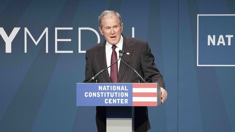 زلة لسان بوش تفضحه
