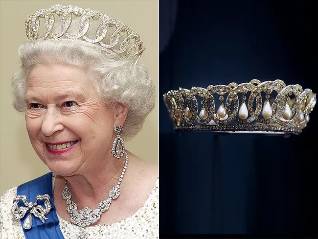 مجوهرات الملكة إليزابيث